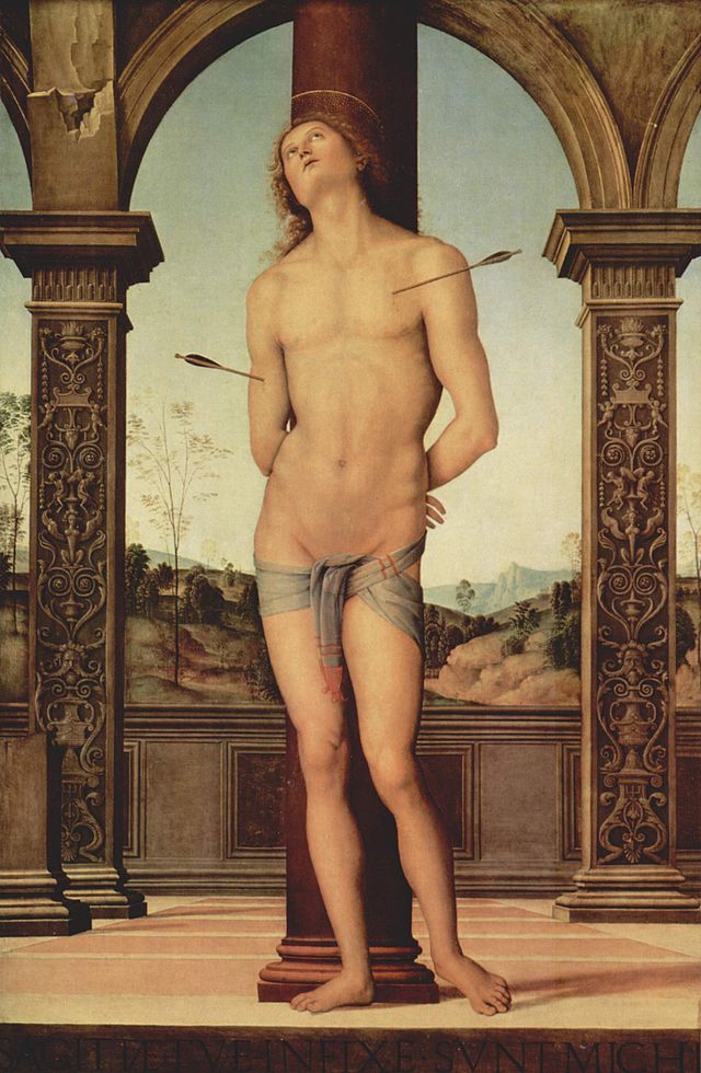 Saint Sébastien de Pietro Perugino
