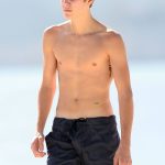 Justin Bieber Enjoying The Beach In Cabo